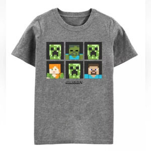 NEW w/TAGS! MINECRAFT
Carter's Short Sleeve Graphic
T-Shirt Kids Boys Size 14